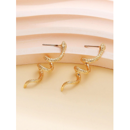 Snake Studs • Earrings • Studs • Snake Earrings • Snake Jewelry • Gothic Earrings • Gold & Silver
